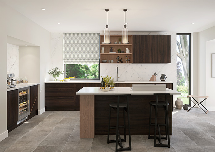 Hexgem, Pearl - Roman Blind - Image 8